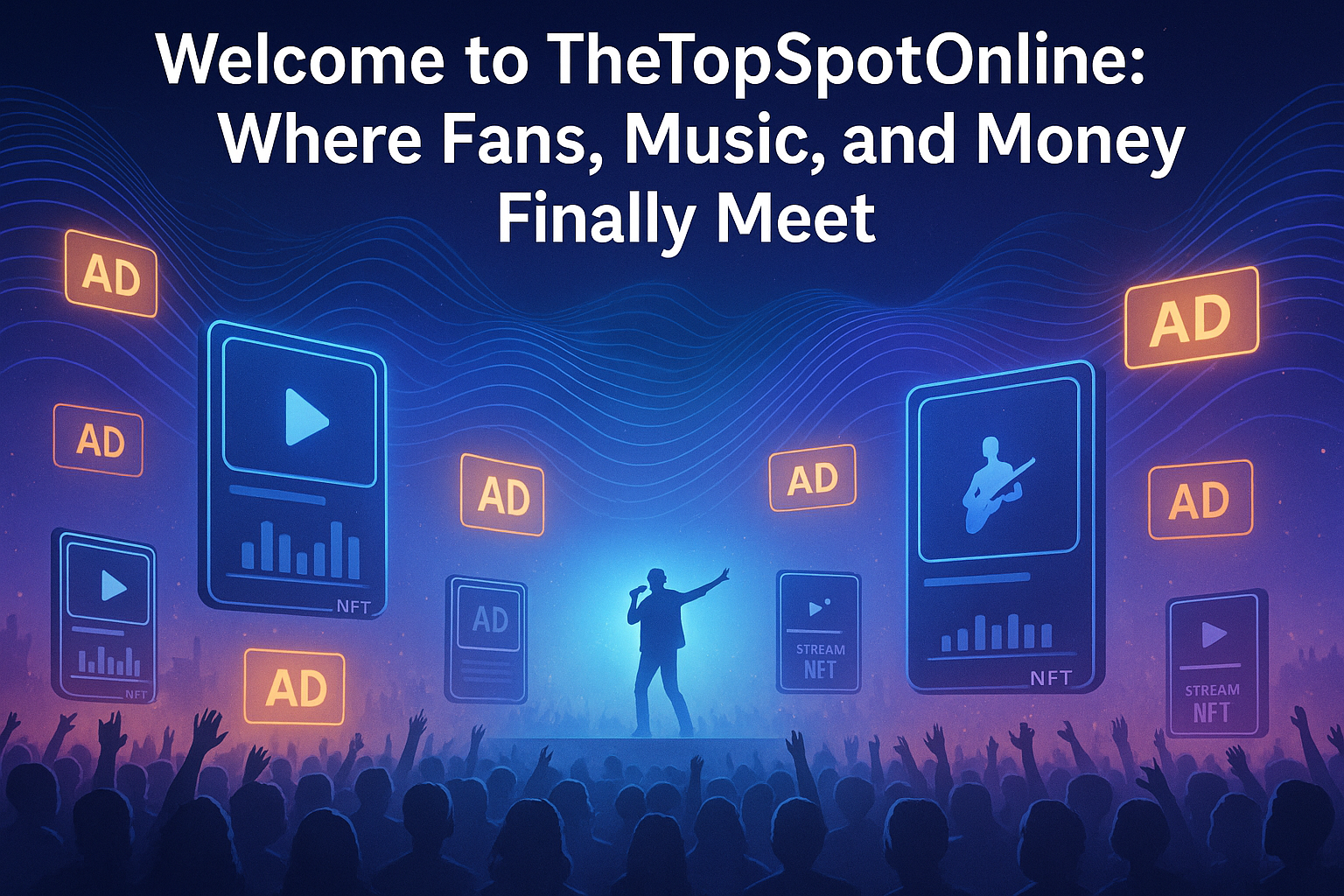 Welcome to TheTopSpotOnline: Where Fans, Music, and Money Finally Meet